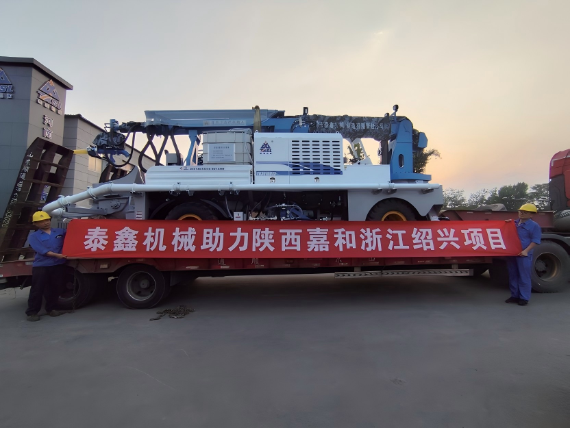 濕噴臺車助力礦山井巷